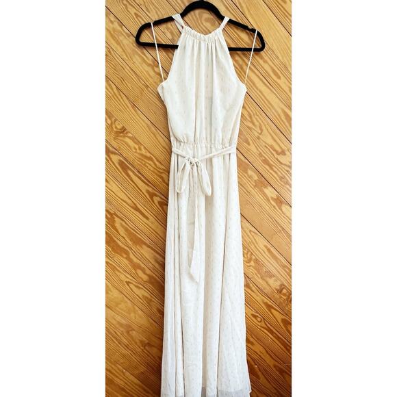 ModCloth Illuminated Elegance Chiffon Maxi Dress - Picture 3 of 10